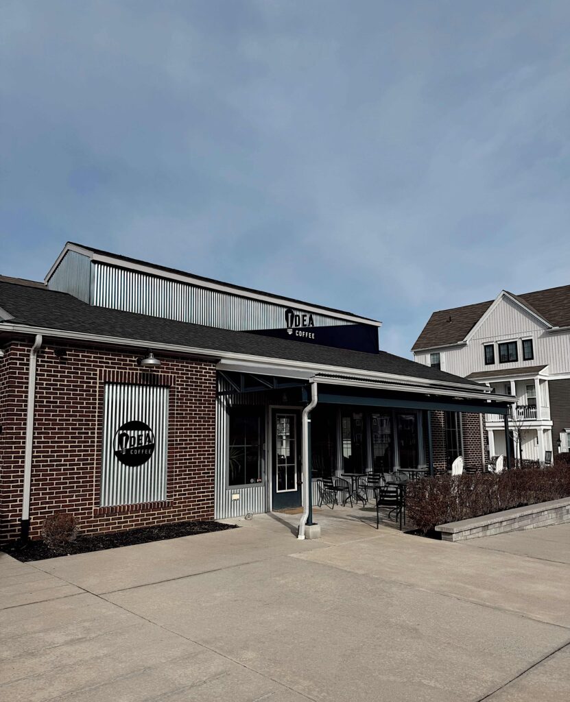 Exterior of Idea Coffee in Mechanicsburg, PA